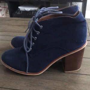 Cute blue boots